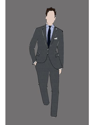 Uniform Tie Navy Solid (Front Desk & Concierge)